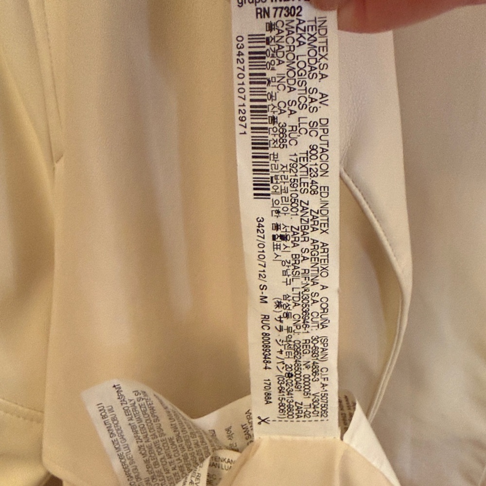 Zara Cream trf Collection Label - Picture 6 of 6